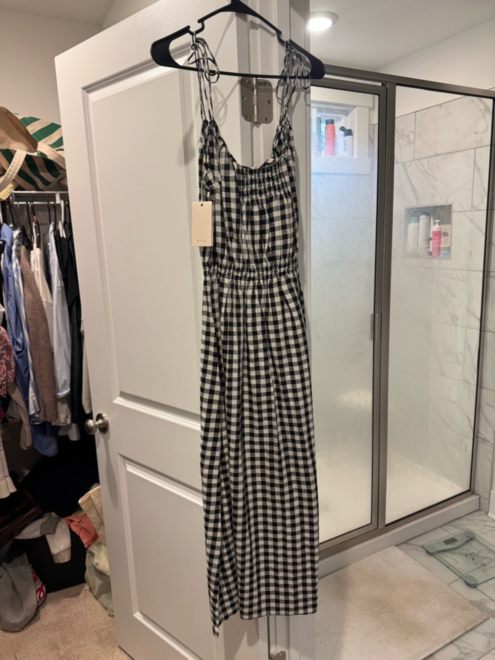 Doen LESLIE DRESS -- MARILYN GINGHAM